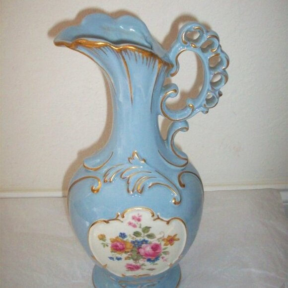 American St. Regis Porcelain Victorian Pitcher - Picture 1 of 8